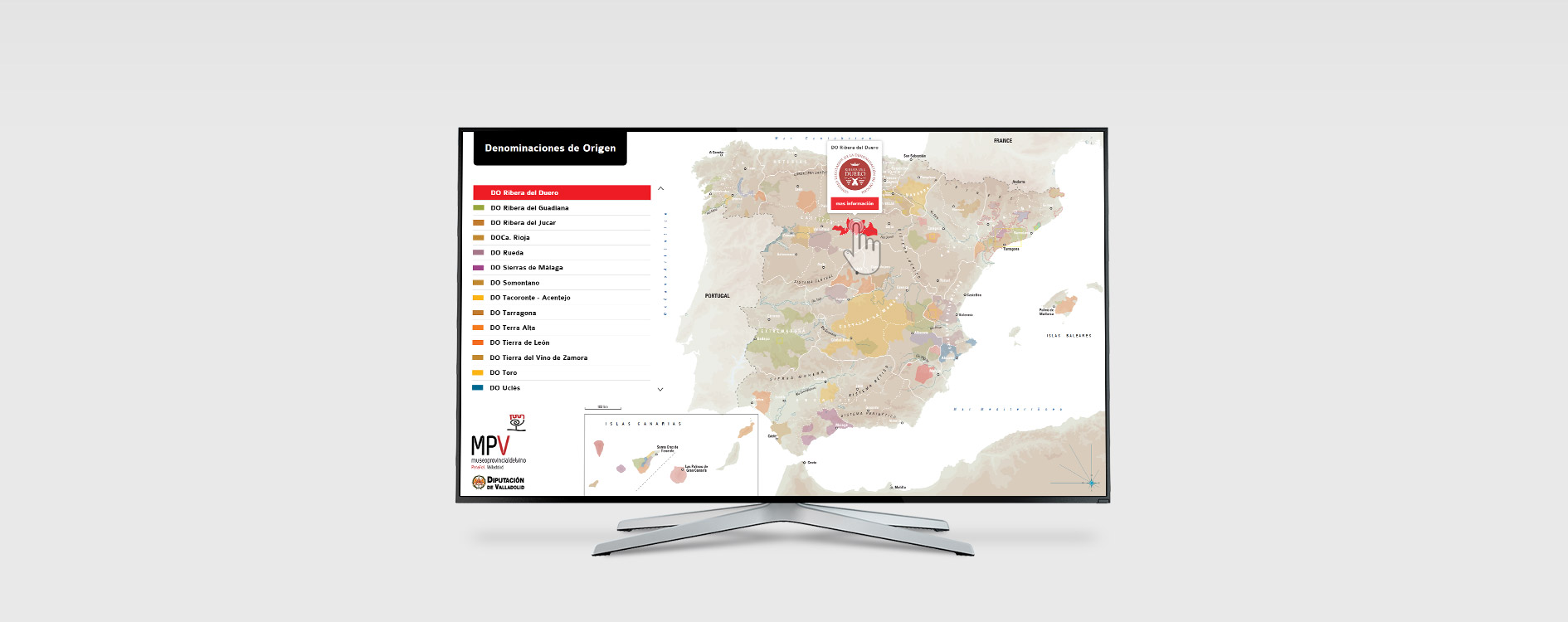 museo del vino de valladolid interactivo by teimaginas.com